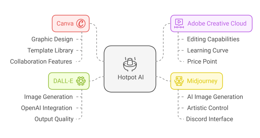 Comparison chart of Hotpot AI vs alternatives