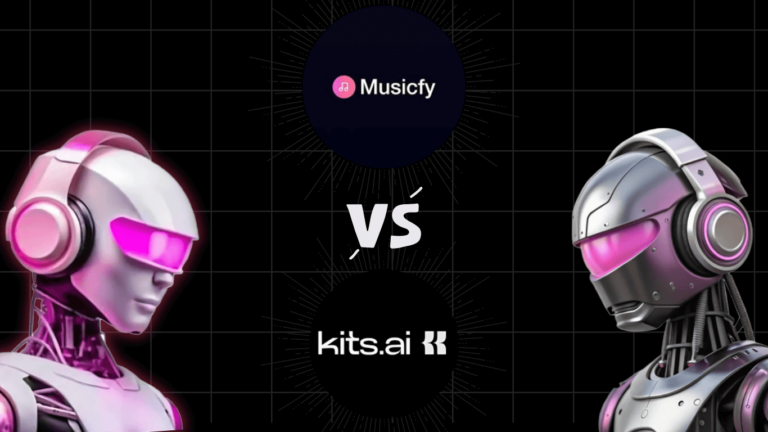 Read more about the article Musicfy vs Kits AI: The Battle of AI Music Tools in 2025